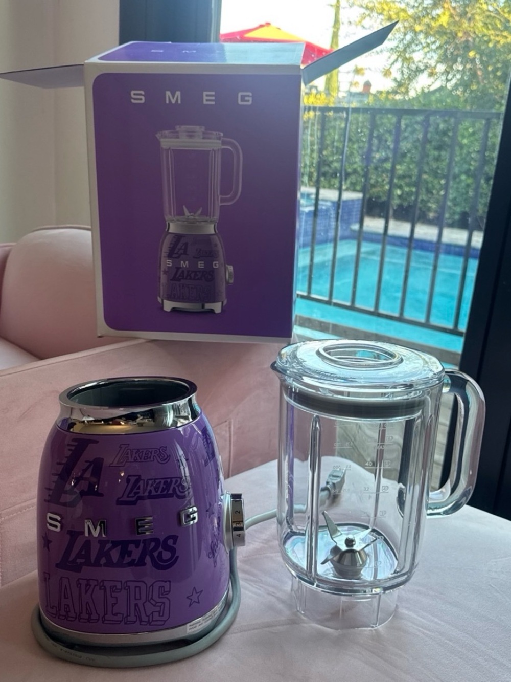 Purple Team-Theme Countertop Blender - MEG